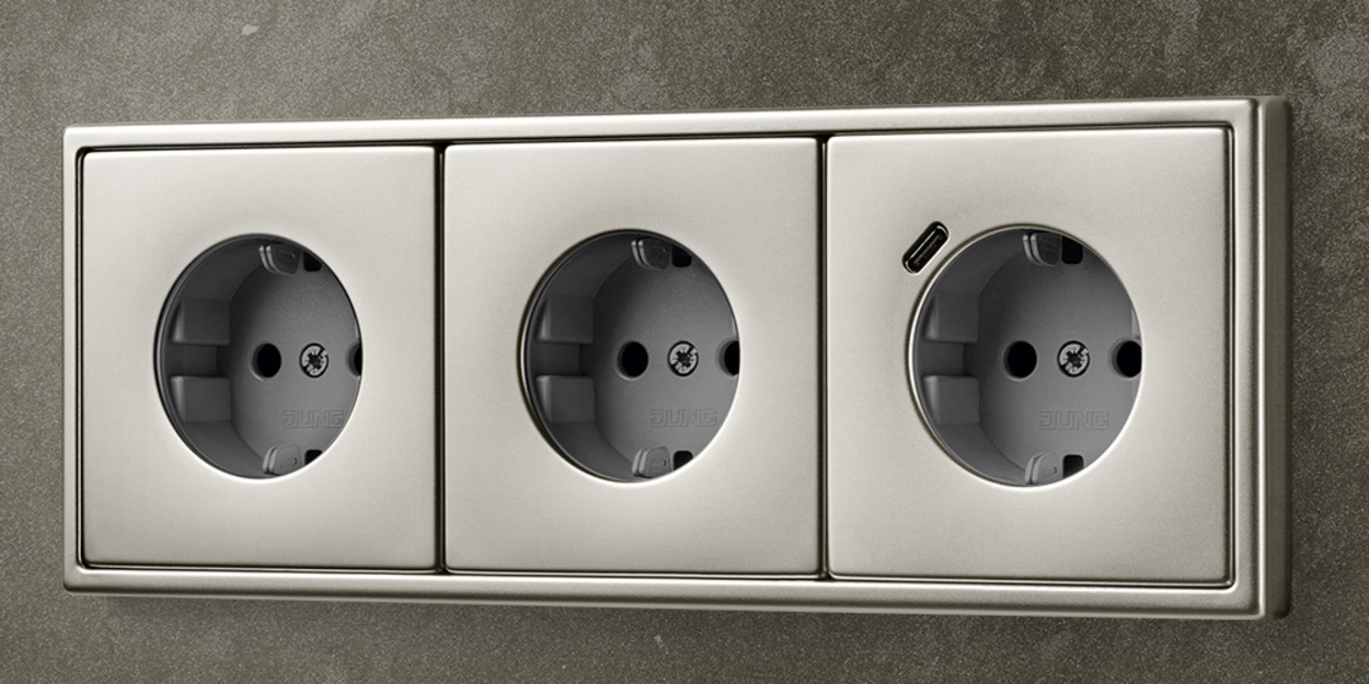 SCHUKO® Steckdosen mit USB bei Elektro Klube GmbH in Weißenfels