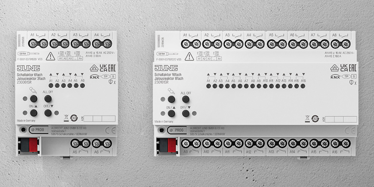 KNX Schalt- und Jalousieaktoren bei Elektro Klube GmbH in Weißenfels