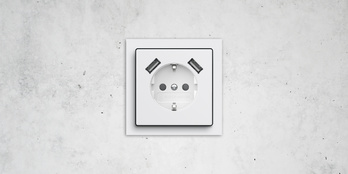 SCHUKO® USB-Steckdose bei Elektro Klube GmbH in Weißenfels