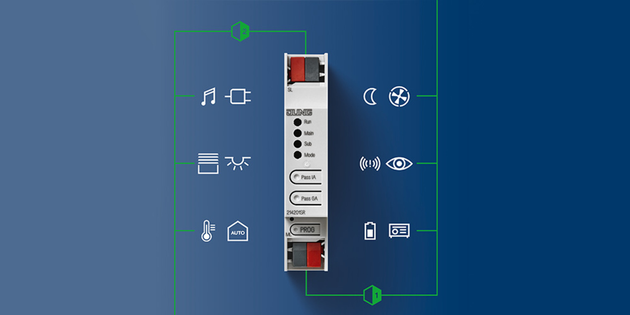 KNX Bereichs- und Linienkoppler bei Elektro Klube GmbH in Weißenfels