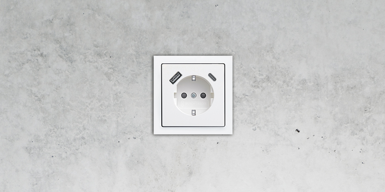 SCHUKO® USB-Steckdose bei Elektro Klube GmbH in Weißenfels