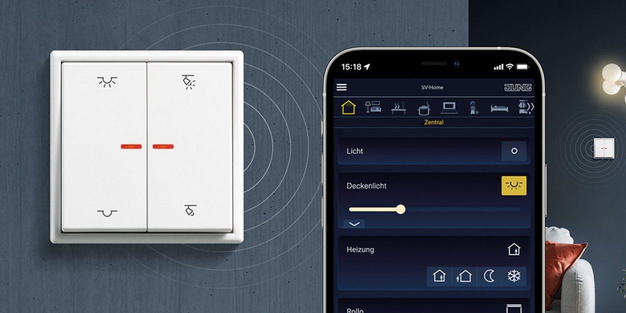KNX RF Taster bei Elektro Klube GmbH in Weißenfels